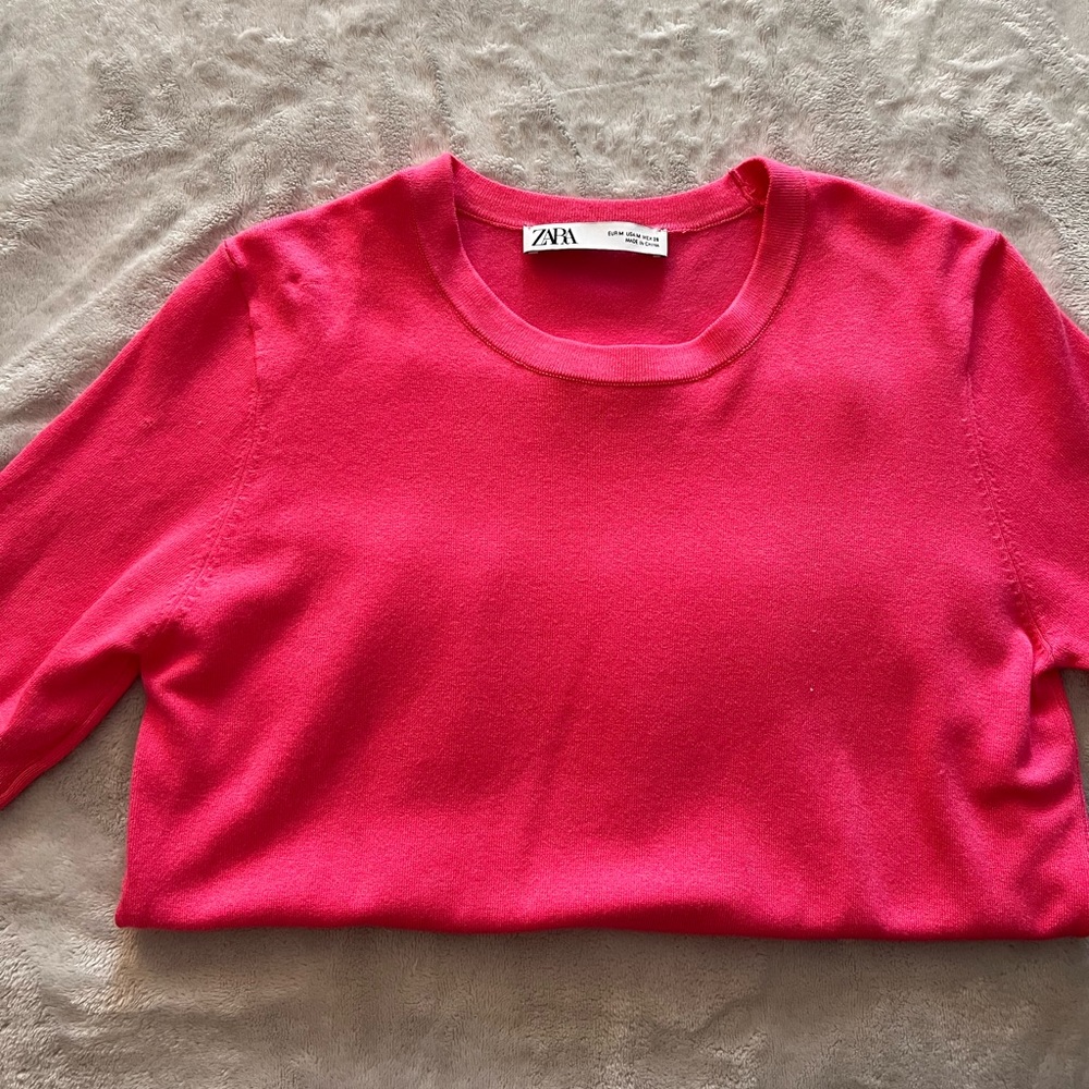 Zara Pink Sweater